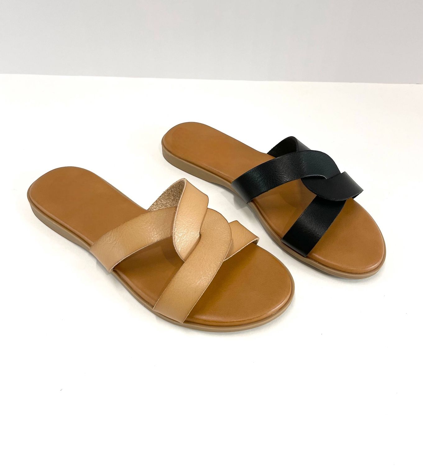 Twisted Strap Sandal