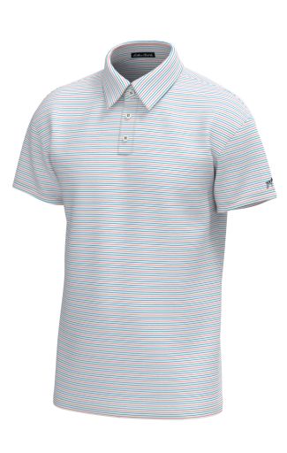 BAYSIDE STRIPE PERFORMANCE POLO