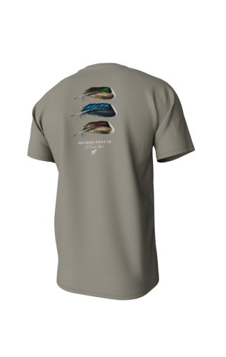 DUCK FEATHER TRIO SHORT SLEEVE POCKET TEE, Size: LARGE