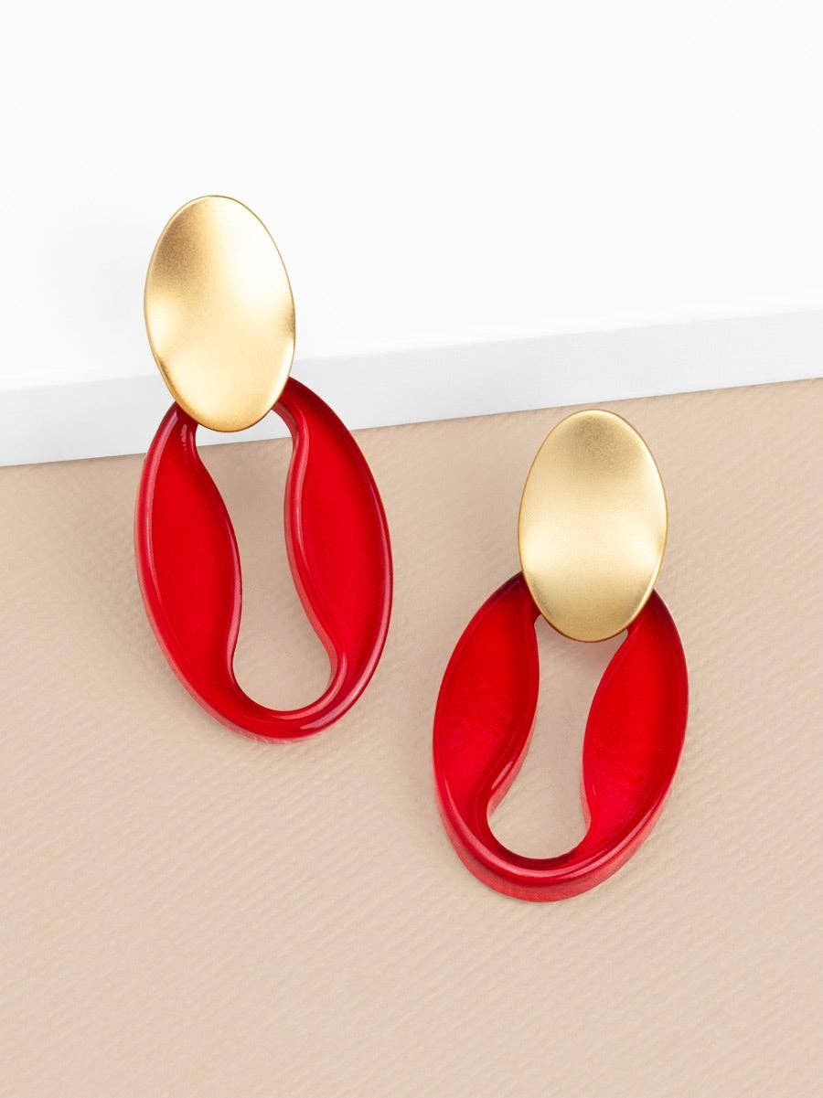 Anchor Link Drop Earring