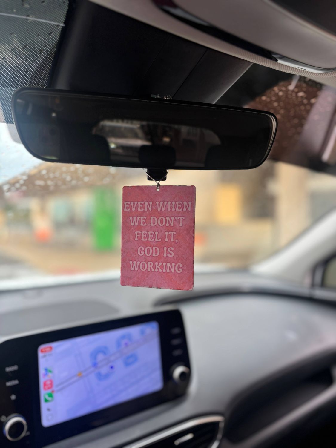 Christian Felt Freshie Car Air Freshener | Jesus Pray Gifts