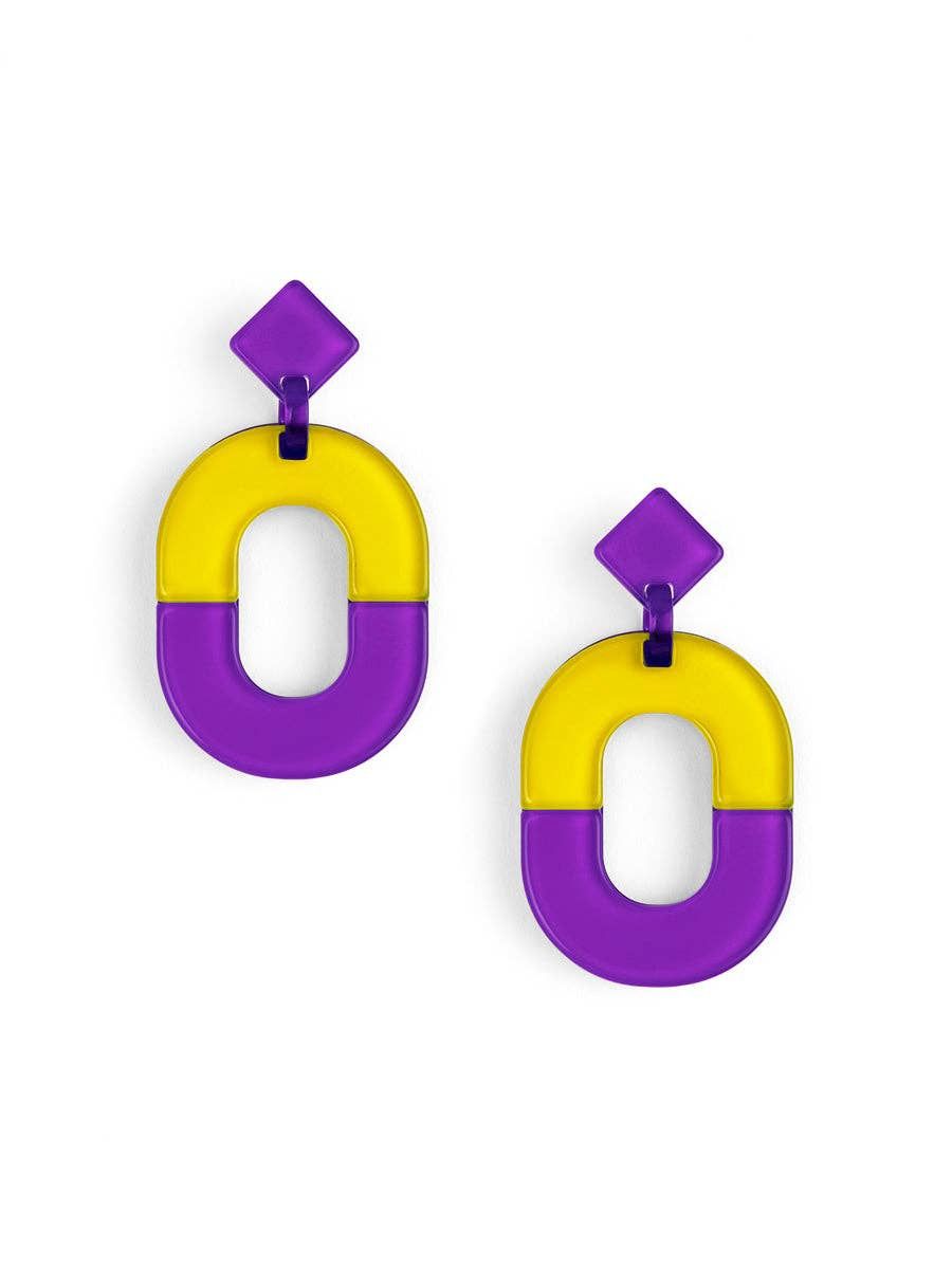 Game Day Drop Earring, Color: PYP