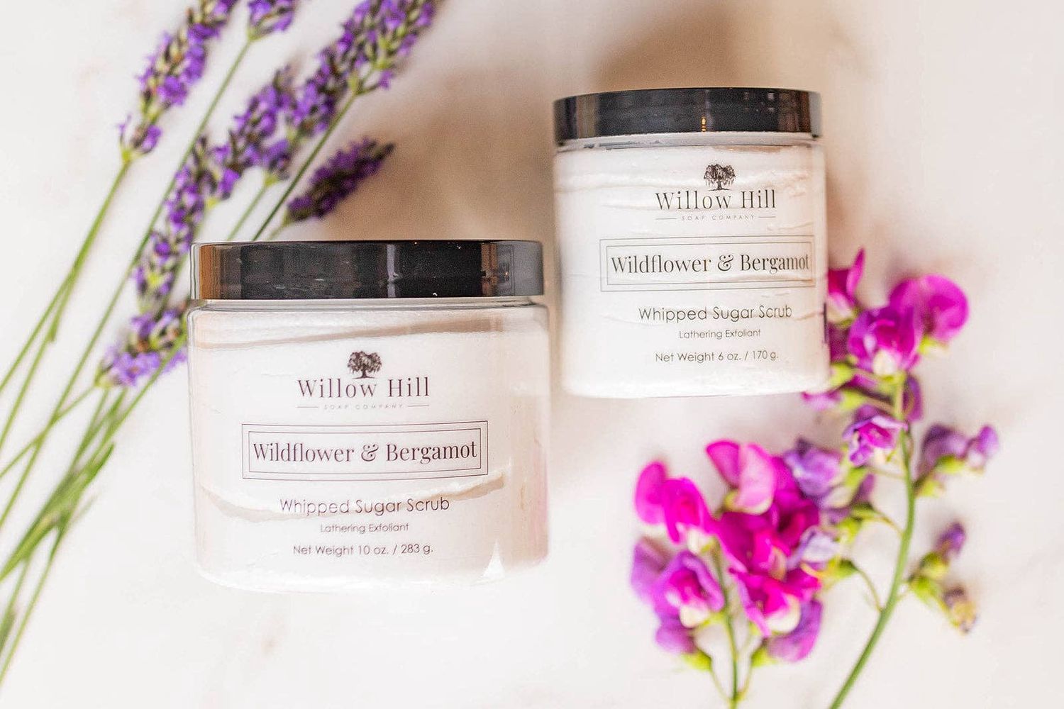 Wildflower &amp; Bergamot Whipped Sugar Scrub