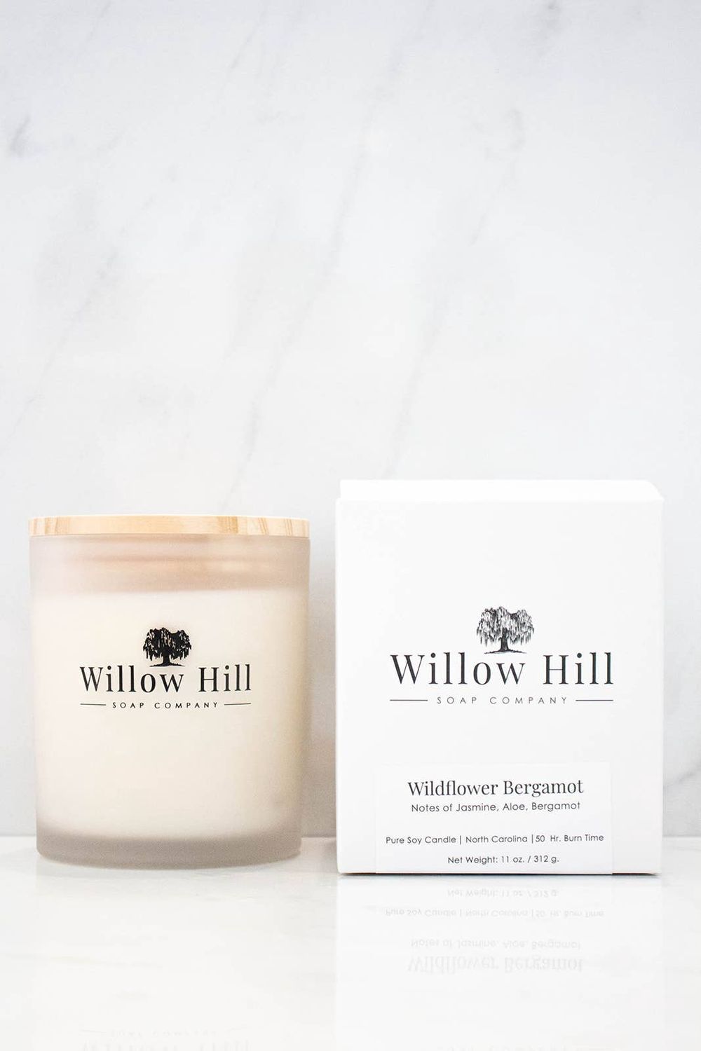 Wildflower &amp; Bergamot Soy Candle