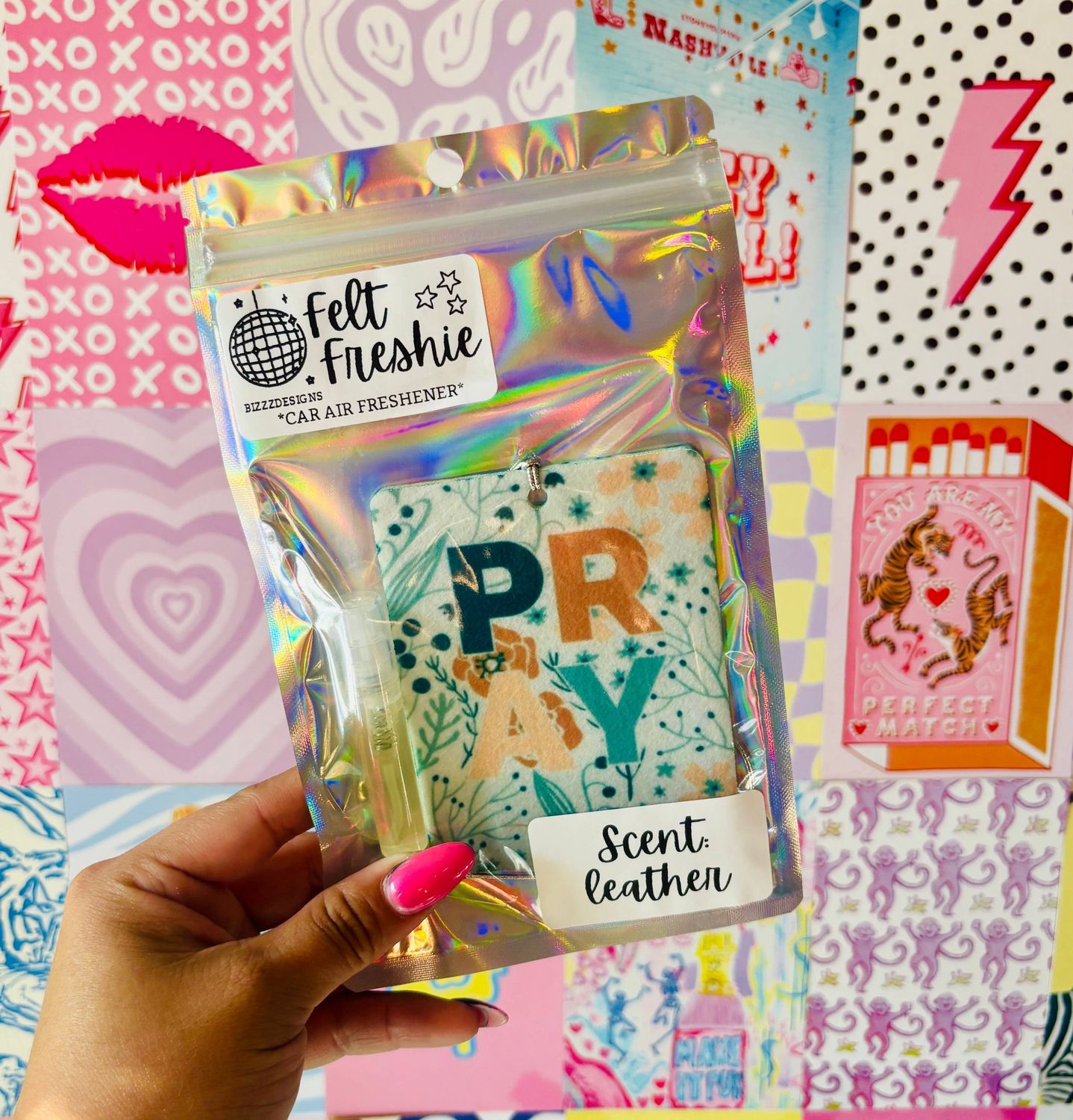 Pray Felt Freshie Boutique Freshie Air Freshener
