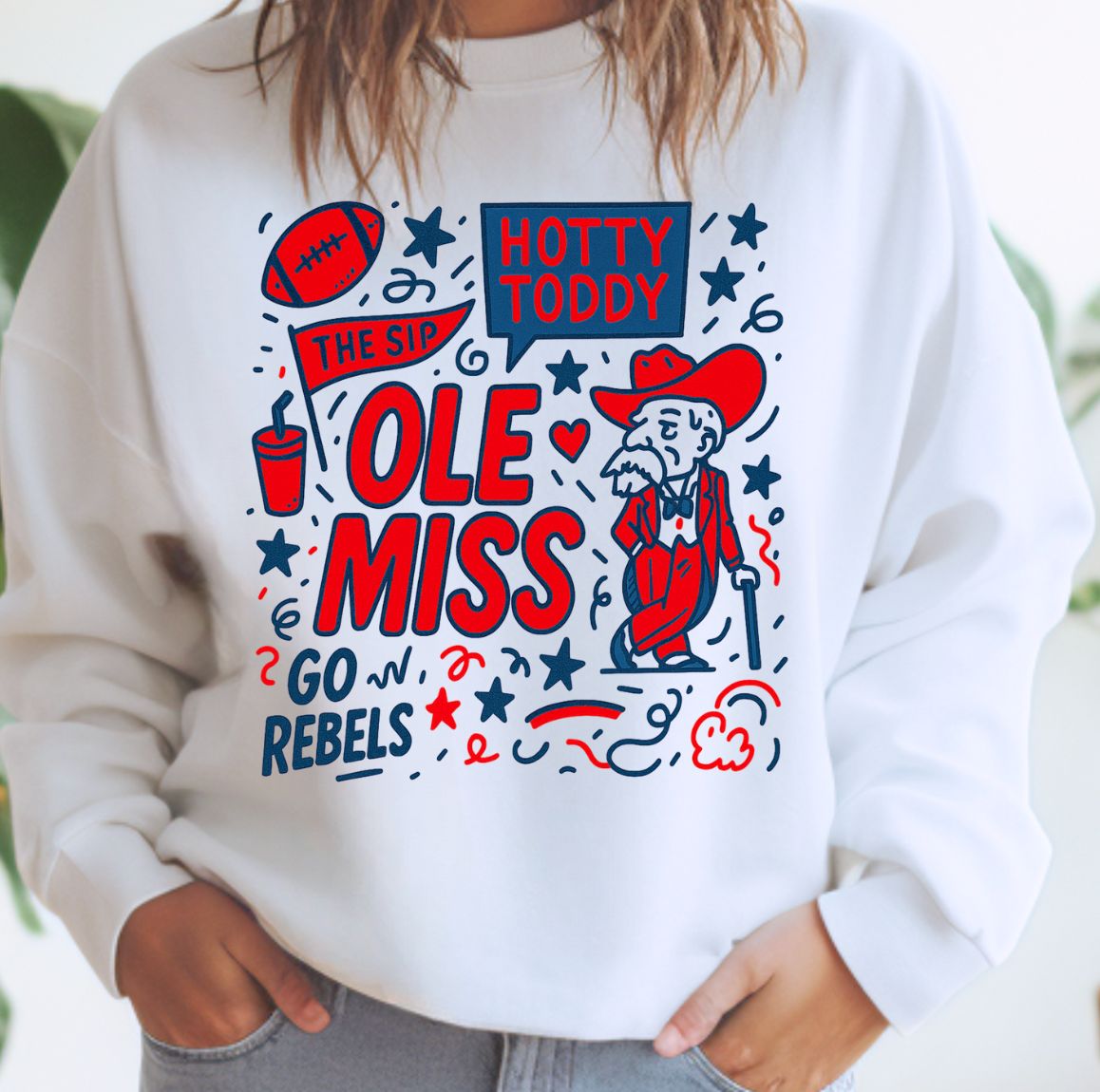 Ole Miss Tee or Sweatshirt