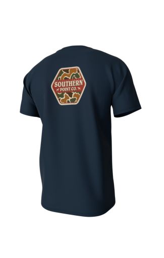 CAMO LOGO  SHORT SLEEVE POCKET TEE