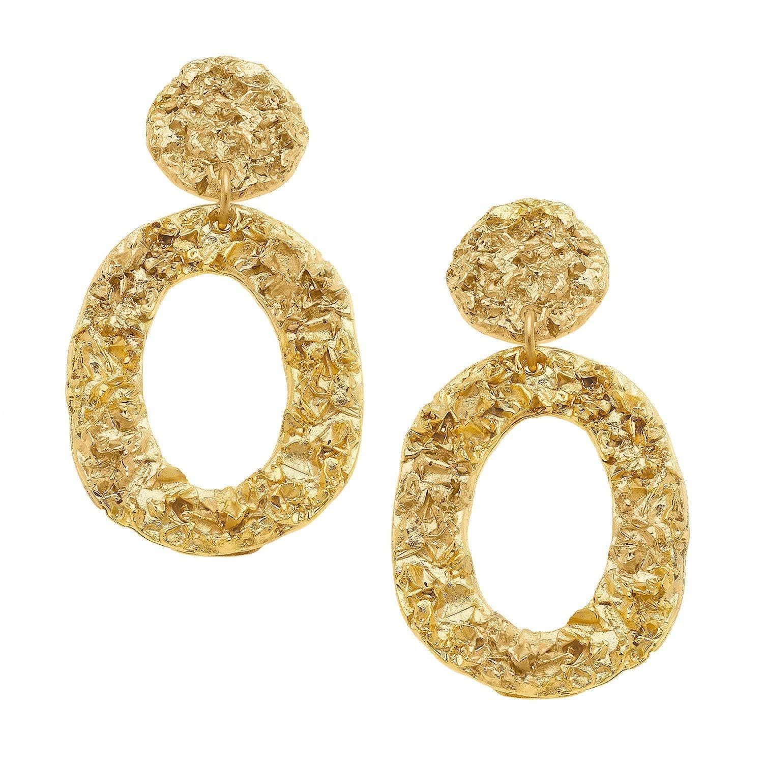 Belle Oval Earrings