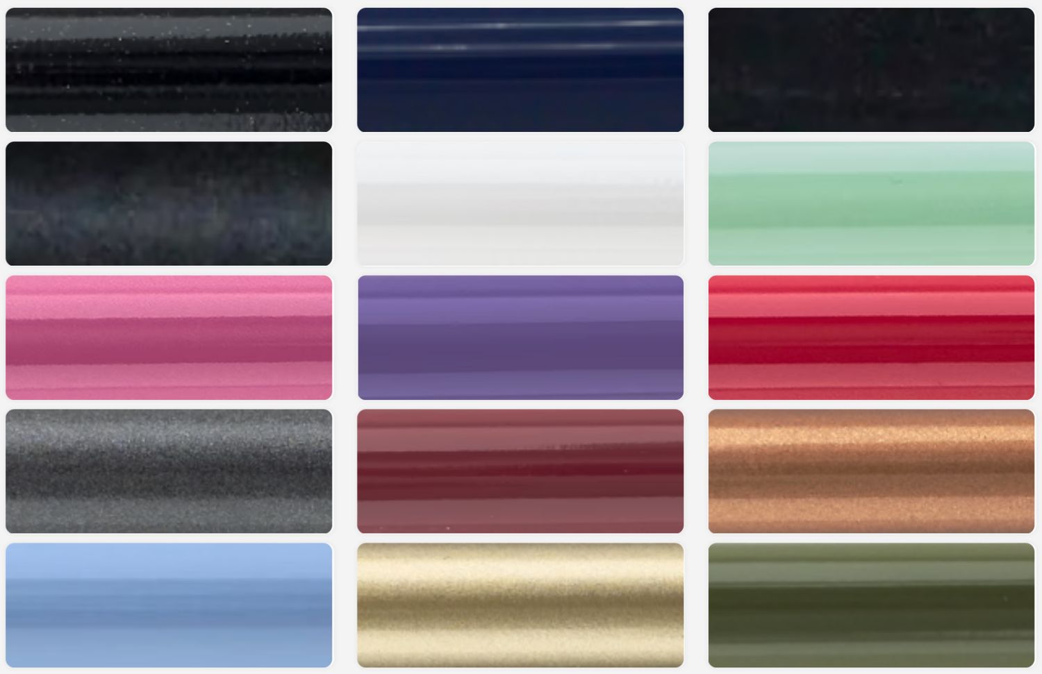 Rod Geeks - St. Croix Rod Blank Colors