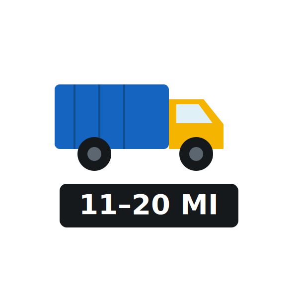Delivery Charge 11-20 miles