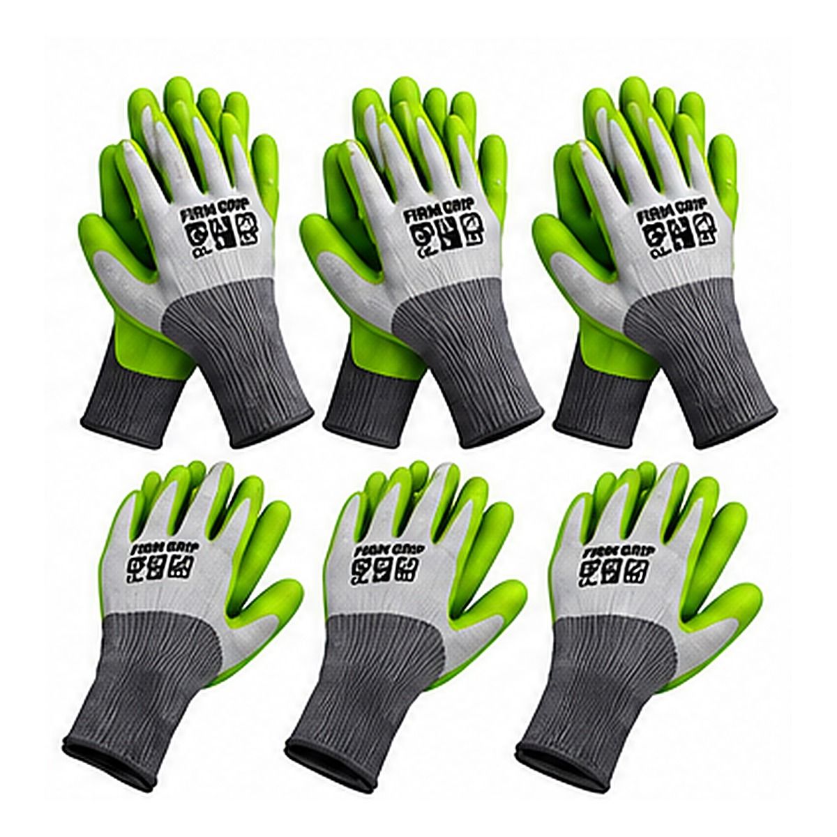 WORKPRO Garden Gloves Men &amp; Women (6 Pairs)