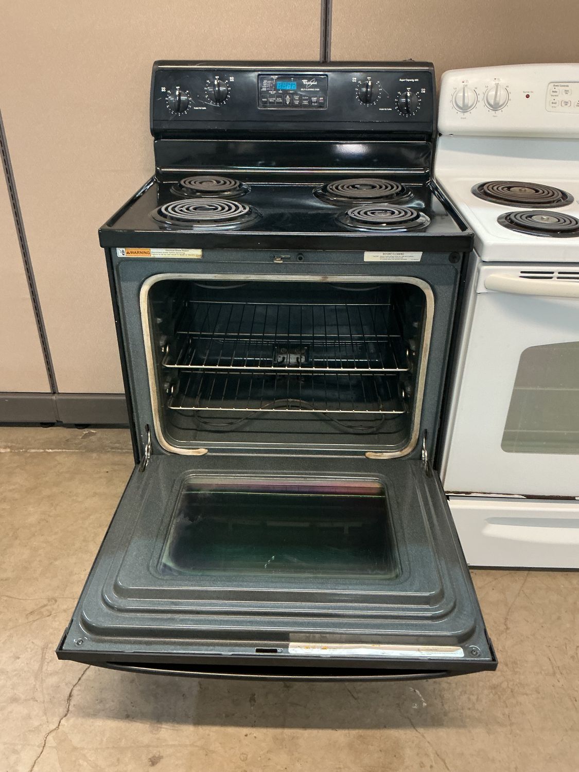 WHIRLPOOL STOVE RF367LXKB