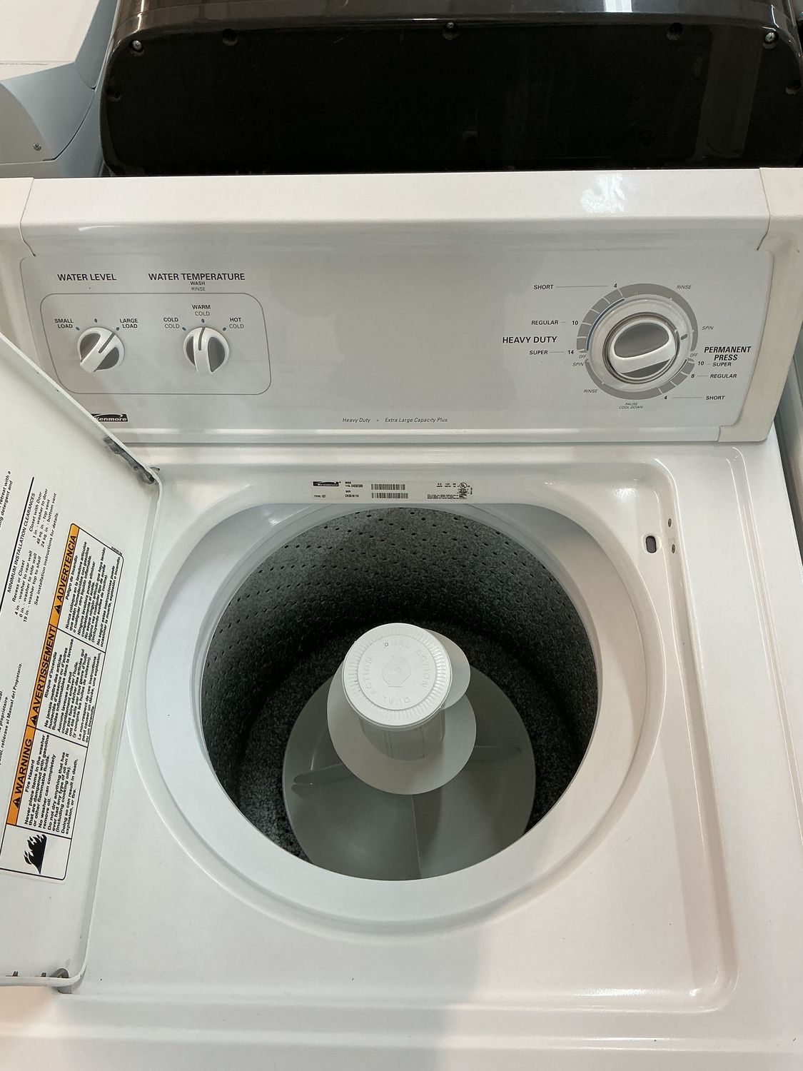 KENMORE WASHER 110.242902300