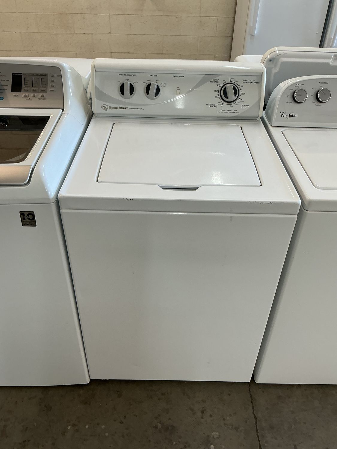 SPEED QUEEN WASHER