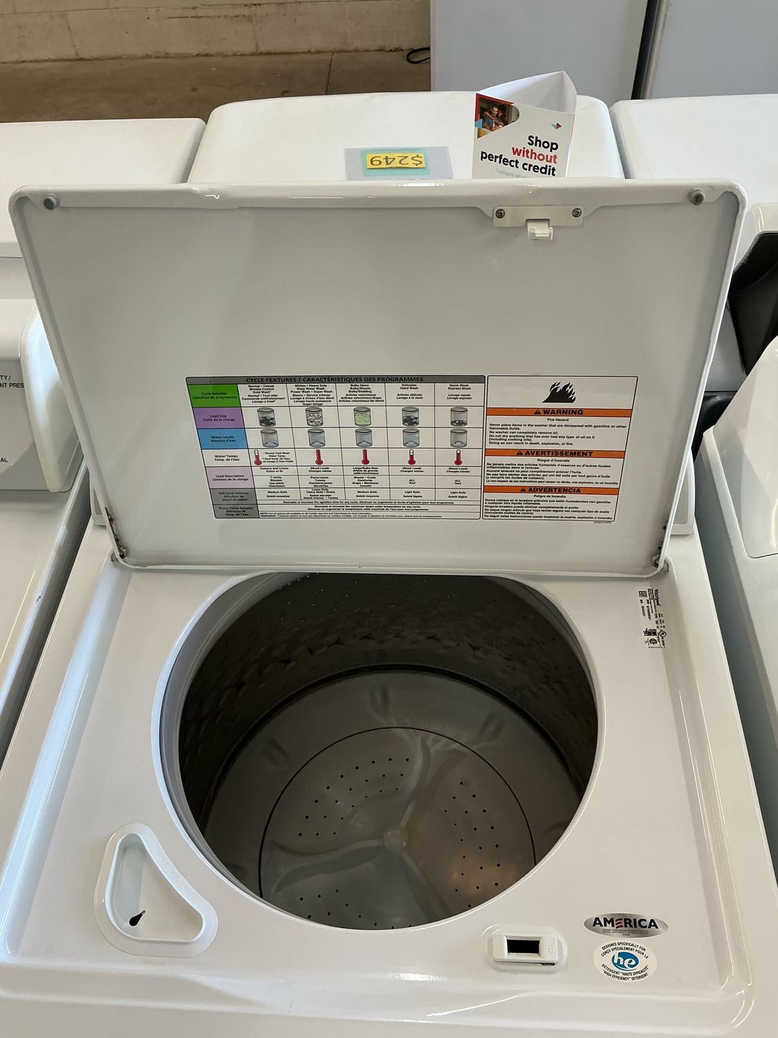 WHIRLPOOL WASHER WTW5000DW1