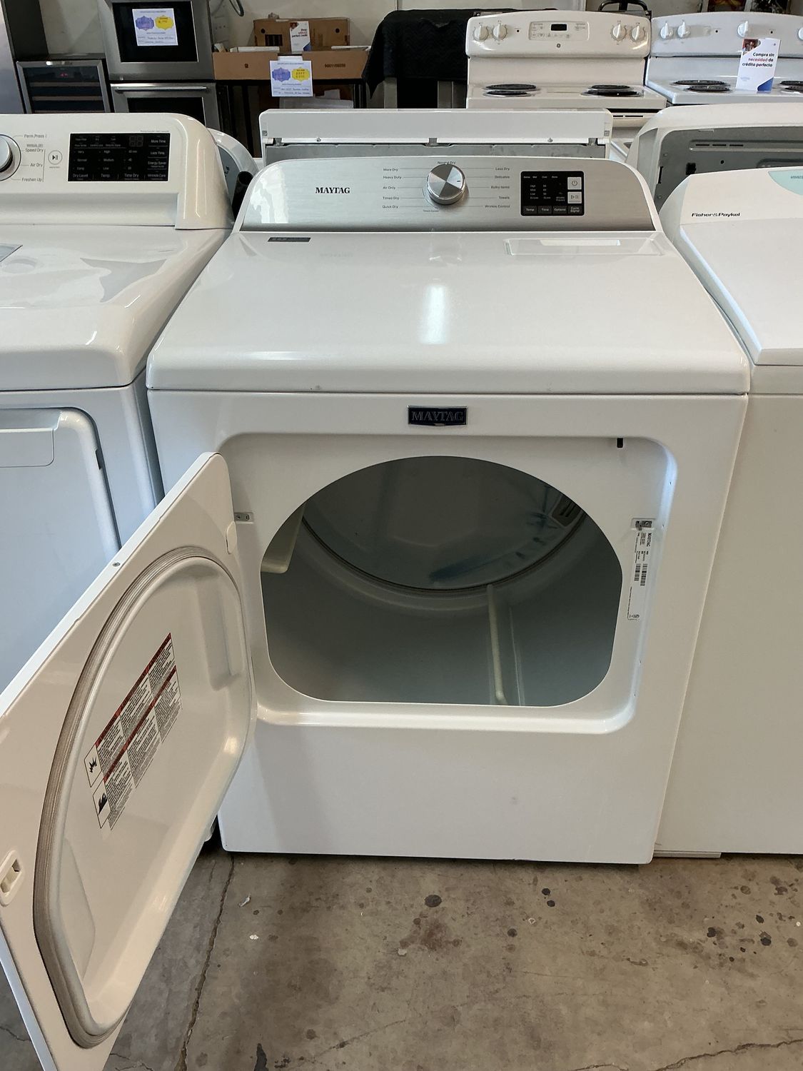 MAYTAG DRYER MED6200KWO