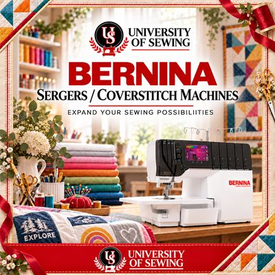 BERNINA Serger (Overlocker) &amp; Coverstitch machines