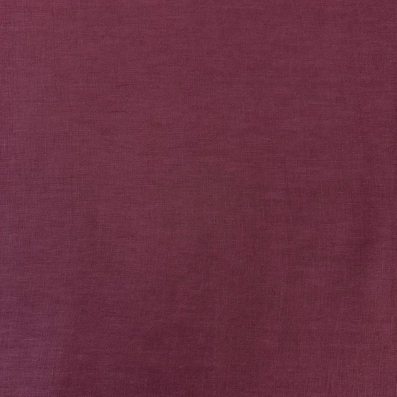 100% Linen Burgundy Midweight fabric