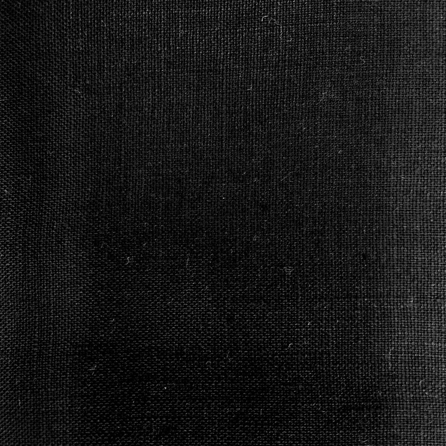 100% Linen Black Italian Midweight Fabric