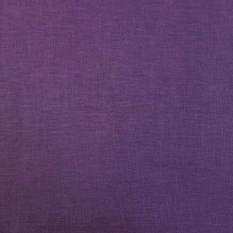 100% Linen Purple Midweight fabric