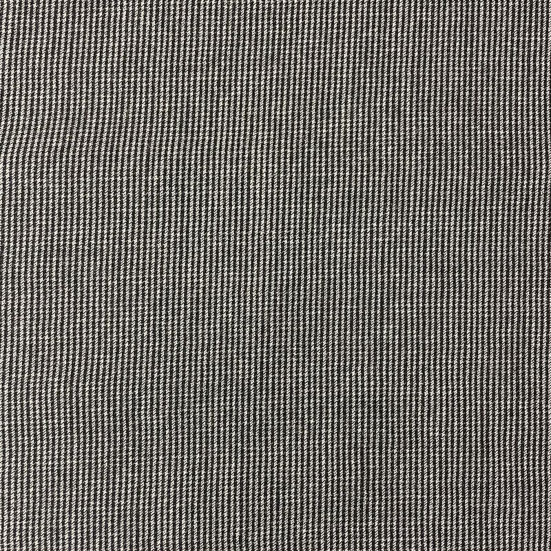 EOB 3.375 yd 100% Wool Suiting Black &amp; Cream small Houndstooth 60"