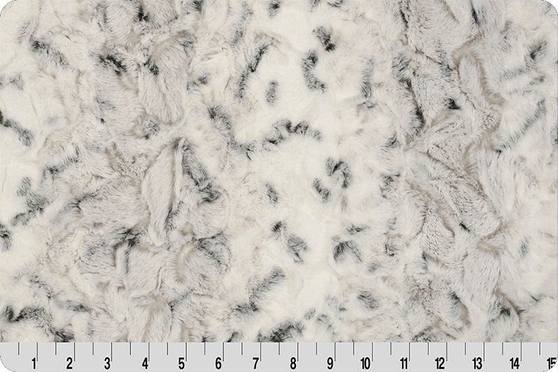 2 yd Cuddle Cuts Snowy Owl Alloy Shannon Fabrics