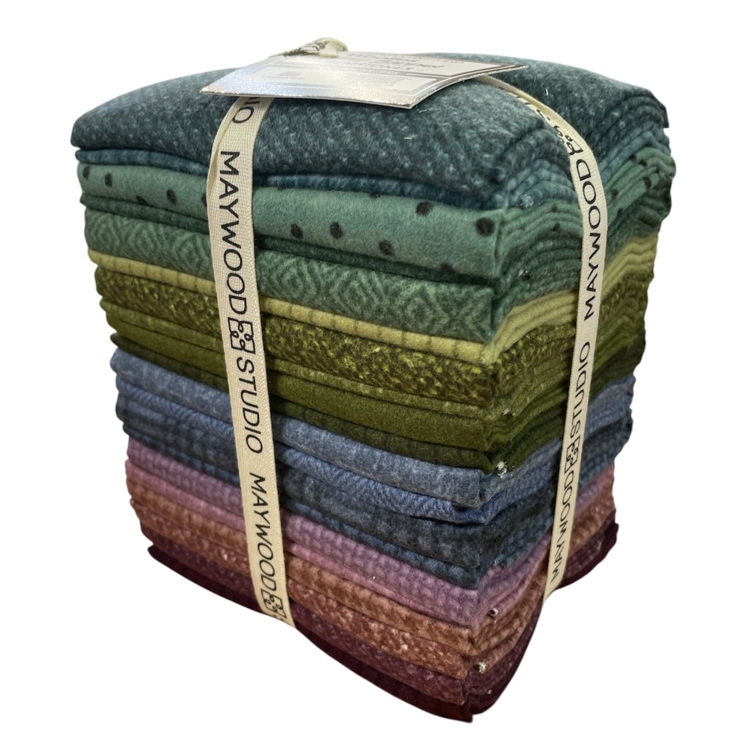 20 pc Woolies Flannel Gemstones FQ Bundle