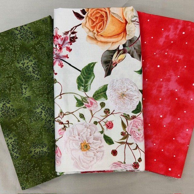 3 yd Bundle Flower Garden
