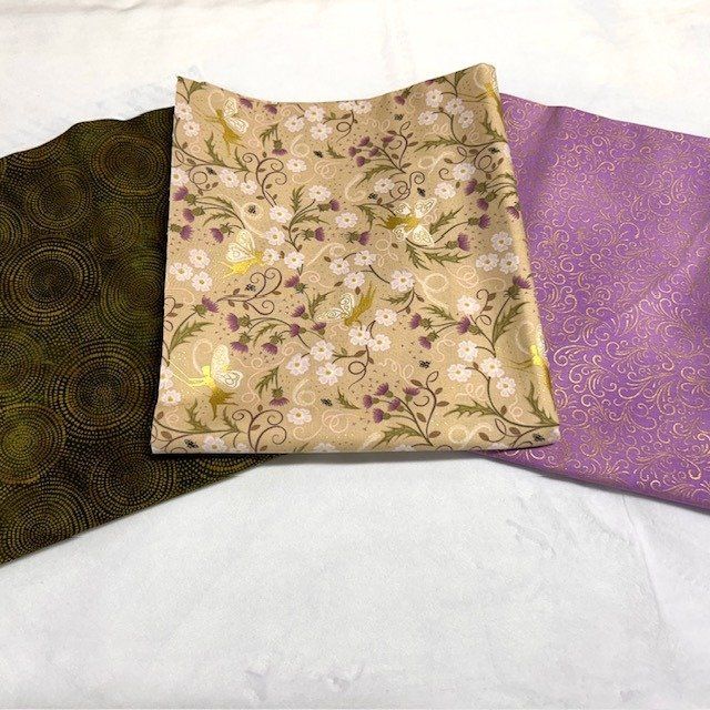 3 yd Bundle Whimsical Fairies Quilting Cotton