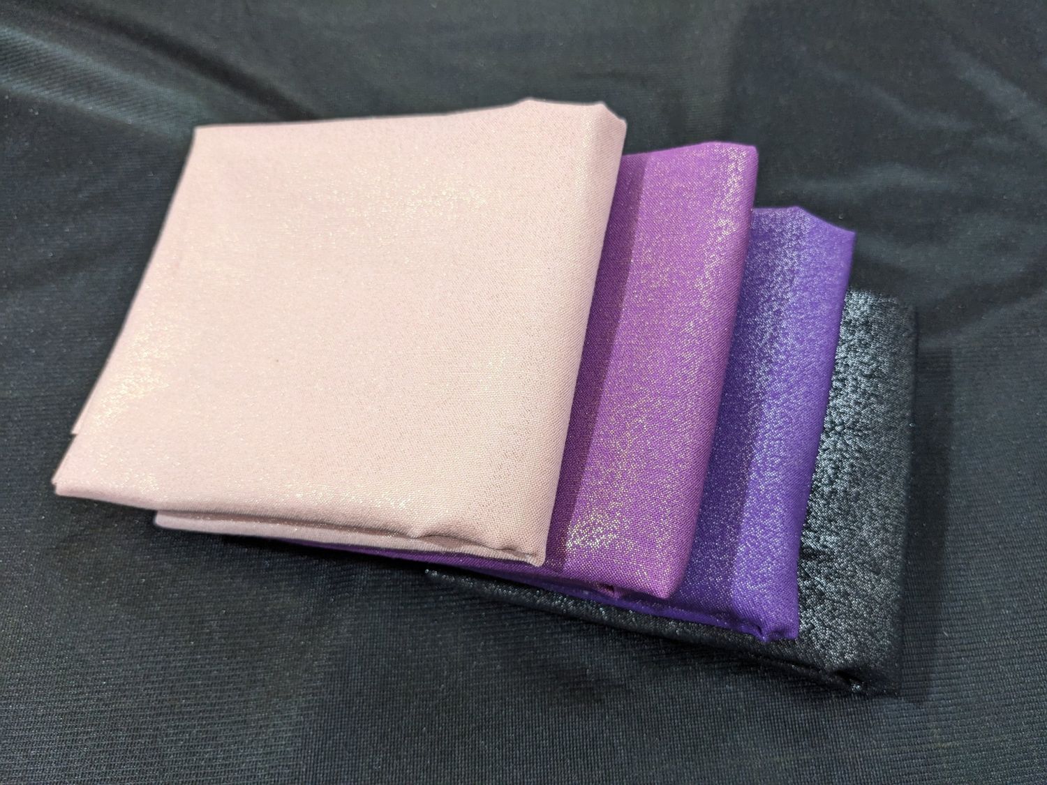 4 pc Kona Sheen Berry Half Yard Bundle