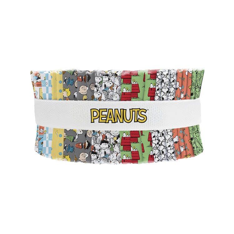 40 pc Peanuts 2.5" Strips NC Quilting Cotton