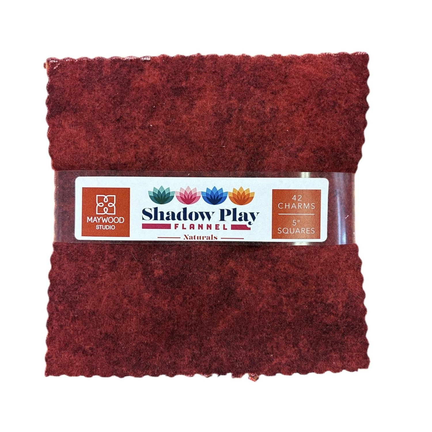 42 pc Shadow Play Flannel Naturals 5" Squares