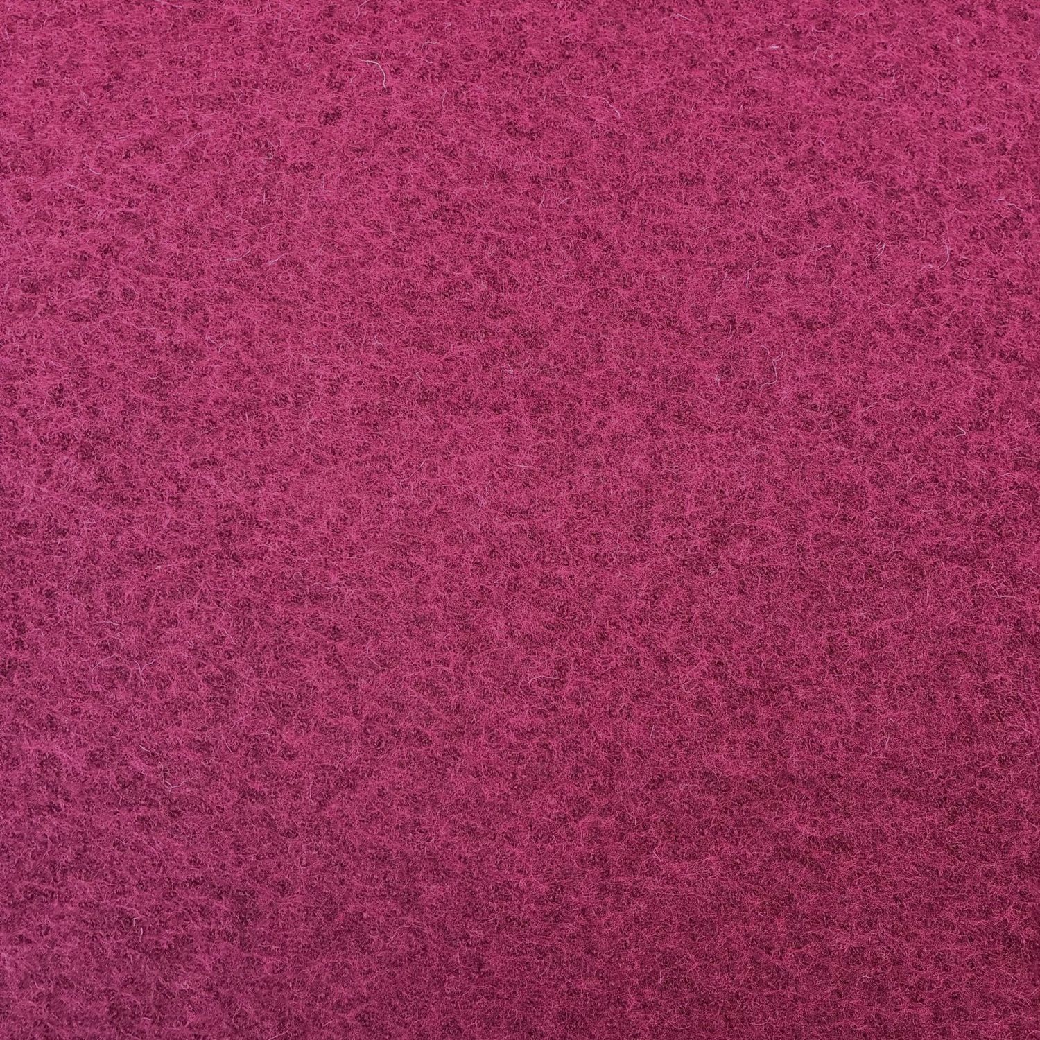 100% Boiled Wool Knit Coating Naomi Bordeaux
