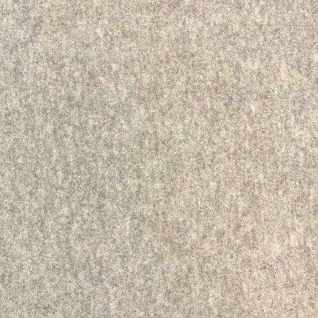 100% Boiled Wool Knit Coating Naomi Beige Melange