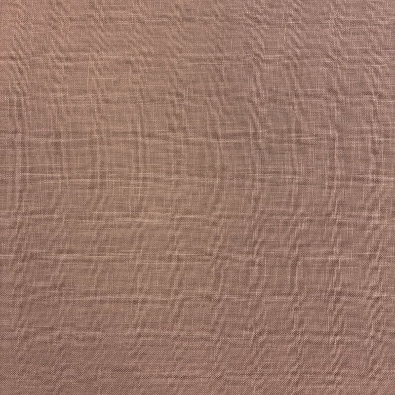 100% Linen Chocolate Midweight fabric