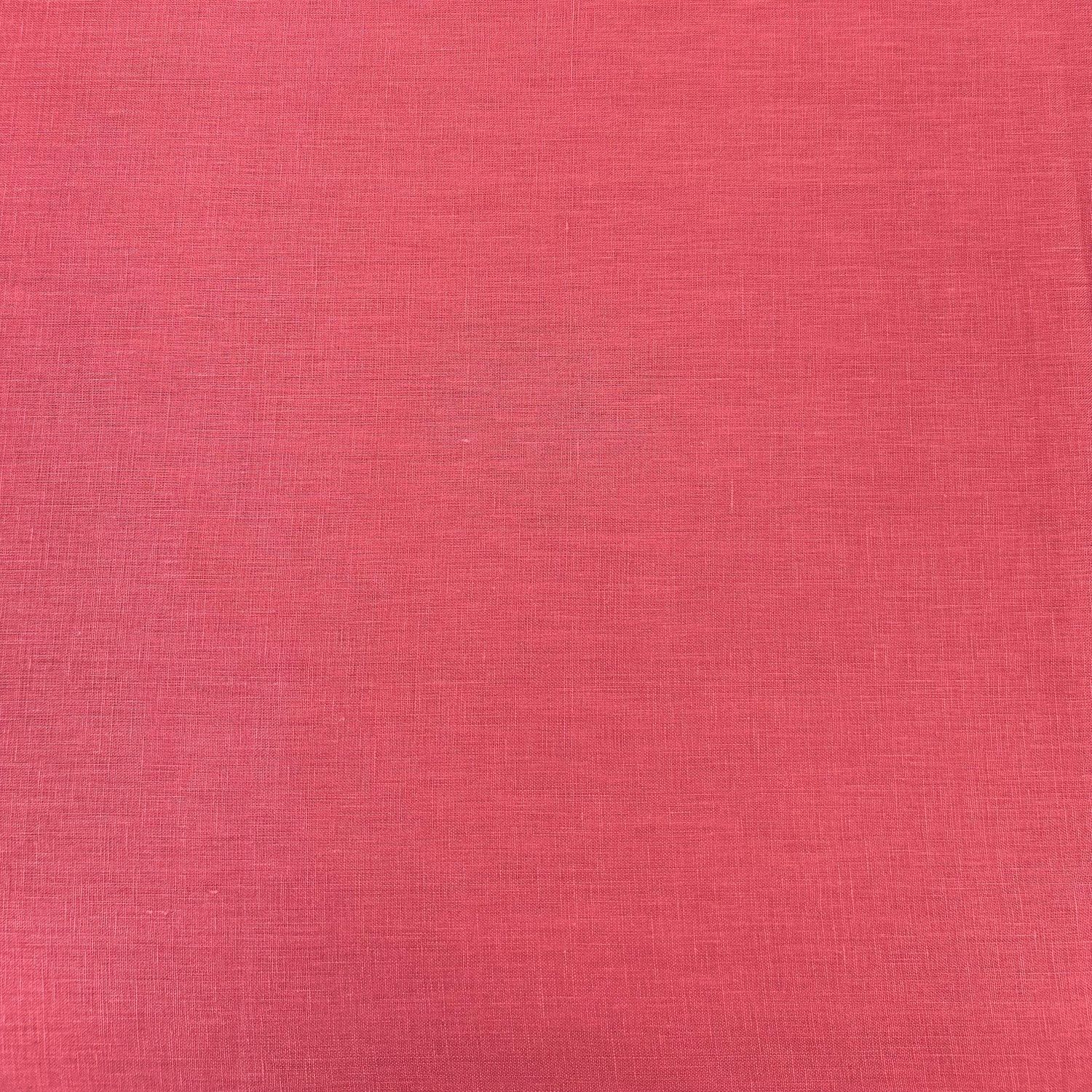 100% Linen Dusty Rose Midweight fabric