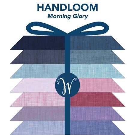 16 pc Morning Glory Handloom Fat Quarter Bundle Windham Quilting Cotton