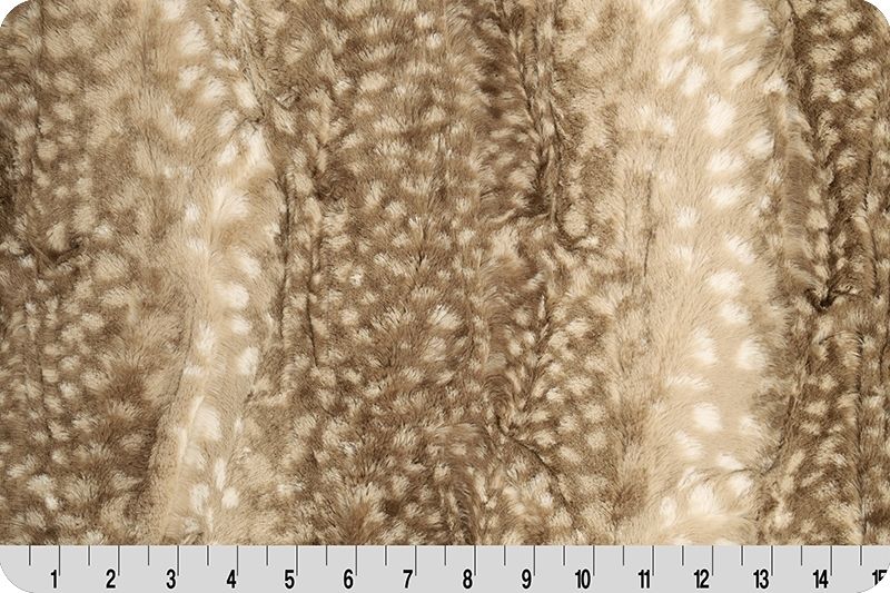 2 yd Cuddle Cuts Fawn Cappuccino Shannon Fabrics