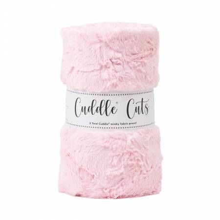 2 yd Cuddle Cuts Hide Blush Shannon Fabrics