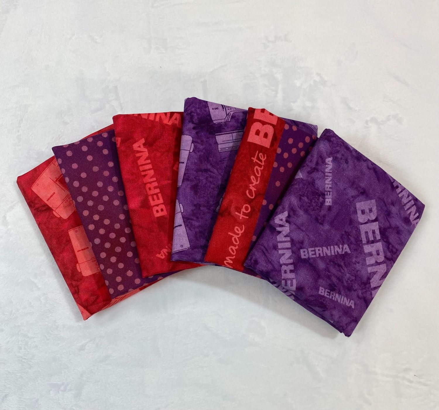 6 pc BERNINA Red Dot FQ Bundle