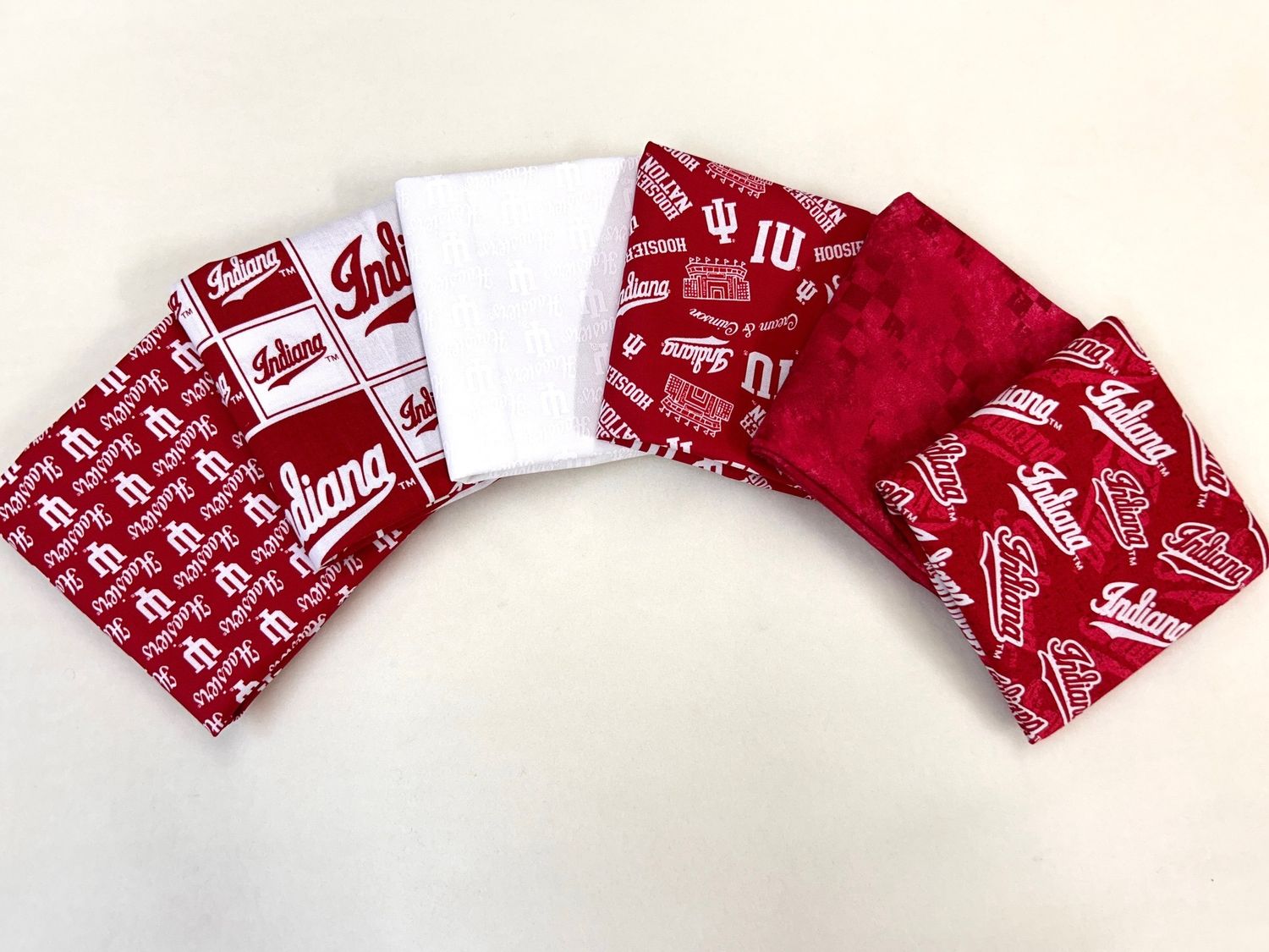 6 pc Red IU FQ Bundle