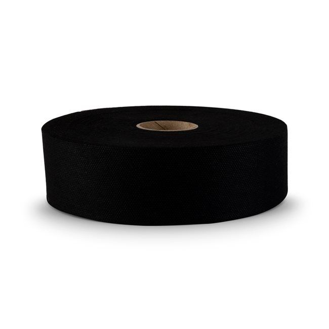 Interfacing Fusible Tricot Knit Black 1" wide by the yard