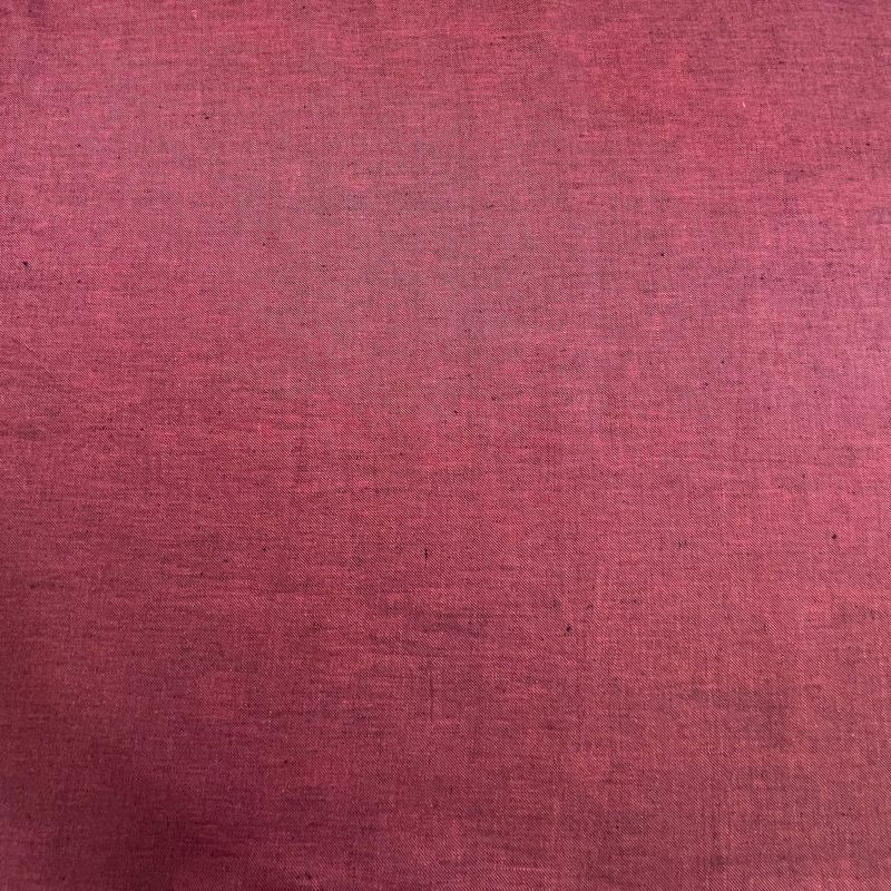 100% Linen Tyra Tessitura Merlot Red Bottom weight fabric