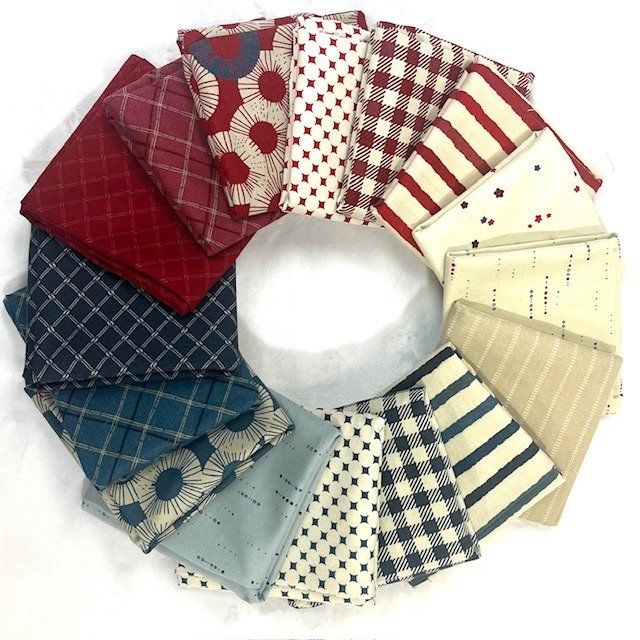 16 pc RJR Patriotic FQ Bundle 8 Quilting Cotton