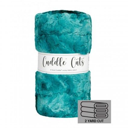2 yd Cuddle Cuts Galaxy Mallard Shannon Fabrics