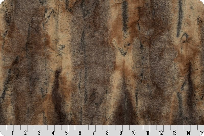 2 yd Cuddle Cuts Red Fox Amber Shannon Fabrics