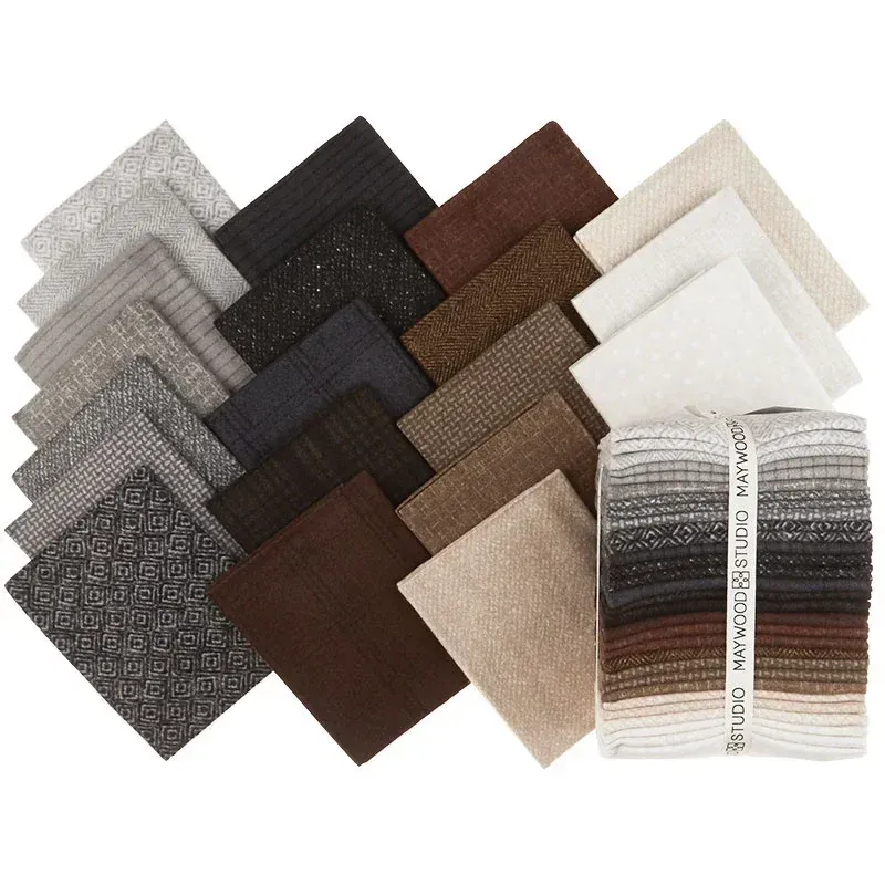 20 pc FQ Bundle Woolies Flannel Neutrals Vol. 2