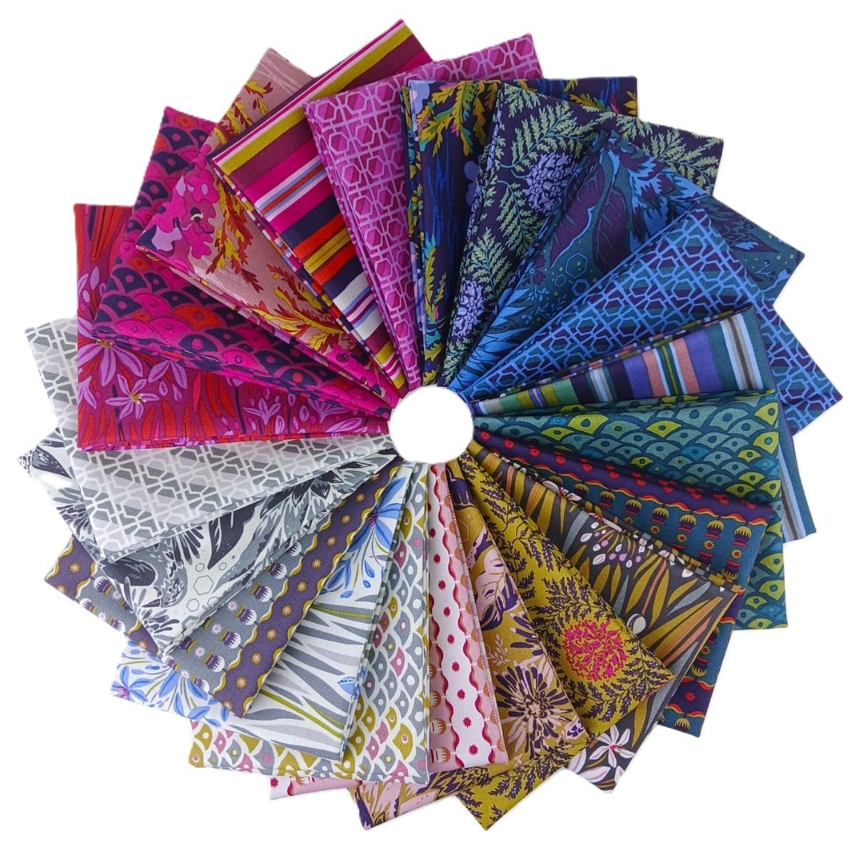 21 pc Wandering Eye FQ Bundle Figo Fabrics