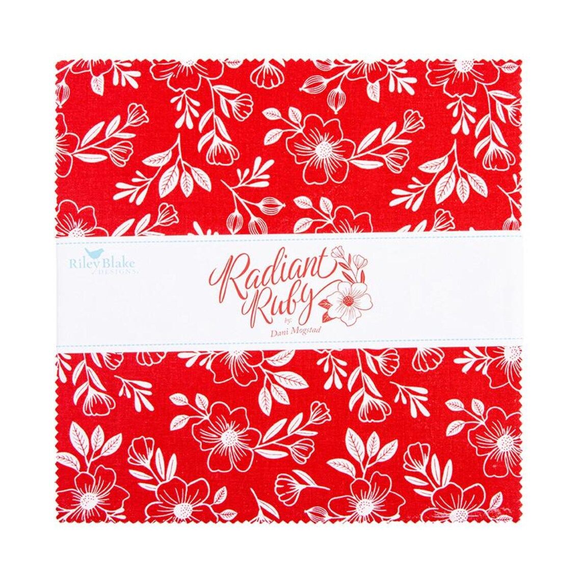 42 pc Radiant Ruby Riley Blake 10" Squares