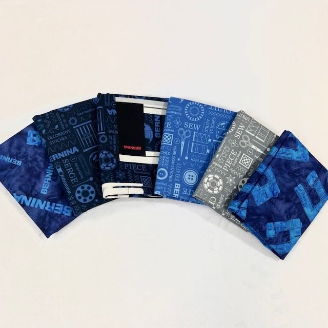 6 pc BERNINA Indigo FQ Bundle